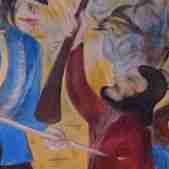 Edeltraud Sießl - die Freischärler - Kirchheimbolanden - Stadtmauer