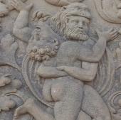 Sandsteinrelief - Tübingen - Am Schloßtor