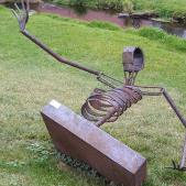 Norbert Ahrens - der Sturz - Bräunlingen - Brandbachterrassen