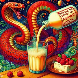 gift melken von einer kobra