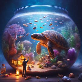 🐢 Schildkröte im falschen Aquarium