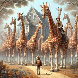 🐴 🦒 Pferde die aussahen wie Giraffen