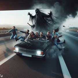 ⚫️ 🚗 Schwarze Autobahn