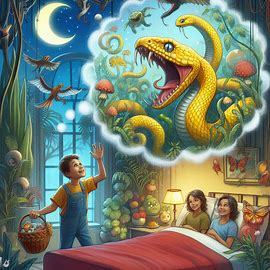 🟡 🐍 Gelbe Schlange