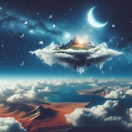 🏝️ Eine Insel im Himmel