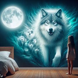 🐺 Wolf stand da und schaute mich an  Er griff mich nicht an oder heulte auch nicht  Ich fühl