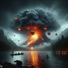 🌋 Vulkanausbruch
