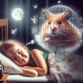 Offener Käfig vom Hamster