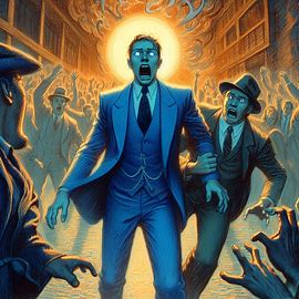 🔵 Der Mann im blauen Anzug