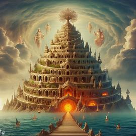 Tempel im Meer