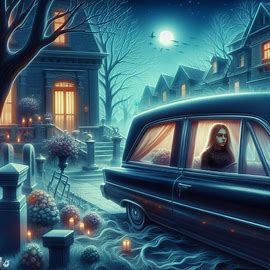 Tochter im Leichenwagen