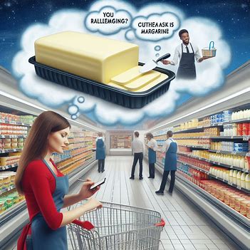 Arbeiten im supermarkt
