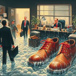 🥾 Nasse Schuhe und Chef