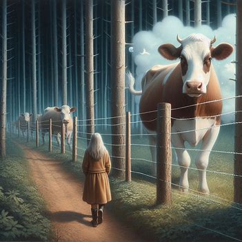 🐄 Durch Kühe wandern