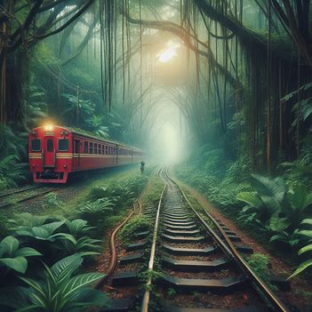 Gleise durch den Urwald