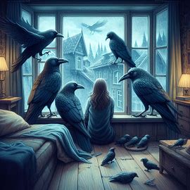 🐦&zwj;⬛ Aggresiv wirkende Krähen oder Raben