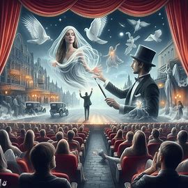 Zauberer läßt Frau verschwinden