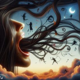 👄 Haare aus dem Mund