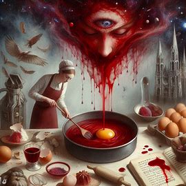 🥚 Ei öffnen ... rot-schwarzer Inhalt