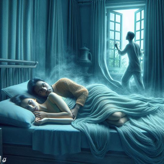 🛌 Frau liegt im Bett auf mir