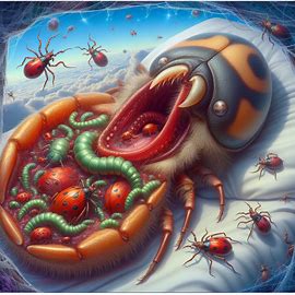 🪲 🕷️ Käfer von Zecke befreit