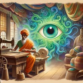 🟢 👀 Grünes leuchtendes Auge