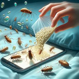 🐜 👐 🖱️ Insekteneier aus Handy