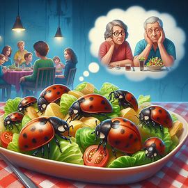 🪲 🐞 Marienkäfer essen