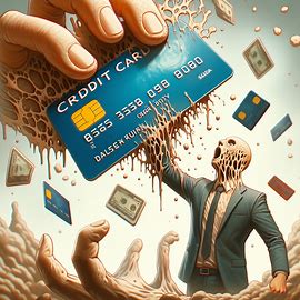 🪪 Kreditkarte zerbröselt