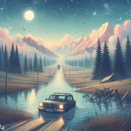 🚗 Mit dem Auto in denSumpf gefahren