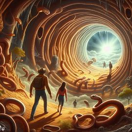 🕳️ 🐍 Höhle mit Schlangen