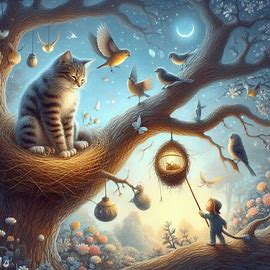 🐱 🌳 Katze im Baum