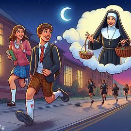 Böse Nonne verfolgt uns