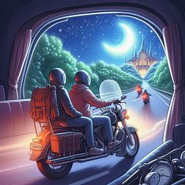 🏍️ Auf Motorrad mitgefahren