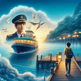 🚢 Faehrschiffe auf Steg zufahrend