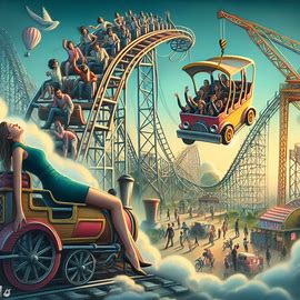 🎢 Kaputte Achterbahn